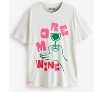 Proper Good We Are Proper Good Cream More Wine Graphic Short Sleeve T-Shirt