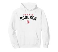 Proper Scouser Liverpool, Angleterre, Liverbird Sweat à Capuche