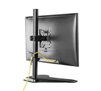 Properav Support pour écran de Bureau avec Base autoportante 17", 19", 21", 22", 23", 24", 27", 81,3 cm, VESA Max 100 x 100, Hauteur Max 465 mm