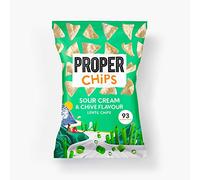Properchips Lot de 8 crèmes acides et chive à partager 85 g