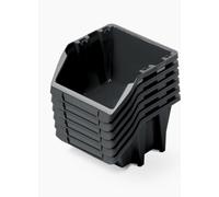 PROPERPLAST KISTENBERG KUWETY 22 BINEER SHORT 6szt. CZARNE 214x198x133mm