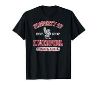 Property of Liverpool England Est. 1207 Impression vieillie T-Shirt