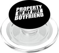 Property of My Hot Boyfriend PopSockets PopGrip pour MagSafe