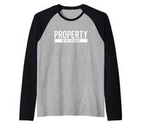 Property of My Husband Manche Raglan