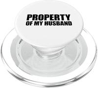 Property of My Husband PopSockets PopGrip pour MagSafe