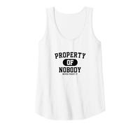 Property of Nobody - Never Forget It Débardeur, Femme, Blanc, S