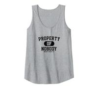 Property of Nobody - Never Forget It Débardeur, Femme, Gris Chiné, S