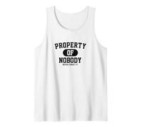 Property of Nobody - Never Forget It Débardeur, Homme, Blanc, S