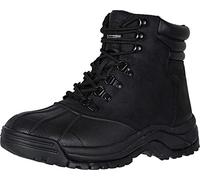 Propét Men's Blizzard Mid Lace Snow Boot, Black, 11 X-Wide