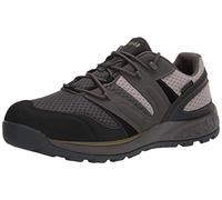 Propét Men's Vercors Waterproof Hikers, Grey/Olive, 10 X-Wide US