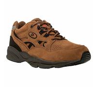 Propét Stability Walker, Basket Homme, Nubuck Noir Chocolat, 41 EU