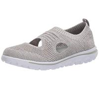 Propét Women's TravelActiv Avid Sneaker, Light Grey, Numeric_9 Wide