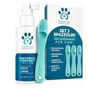 Propets Lab Dentifrice en spray pour chiens 150 ml + 4 brosses à dents en silicone