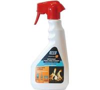 GEB Propfeu nettoyant vitre d'insert de cheminées et poêles - Action rapide et efficace - Aérosol 500ml, Jaune