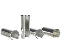 Prophete Adjustable Douille d’élargissement pour Tige de Selle 4 pièces Unisexe, Argenté, L