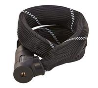 Prophete Antivol à chaîne, antivol de vélo avec sécurité maximale - Longueur : 110 cm - Diamètre : 8,5 mm - Niveau de sécurité 8 - Couleur : Noir