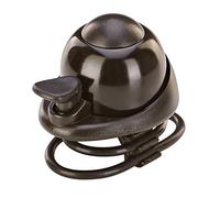 Prophete Cloche Unisexe pour Adulte avec Support en Silicone, Convient à Tous Les guidons, Couleur : Noir, Taille Unique