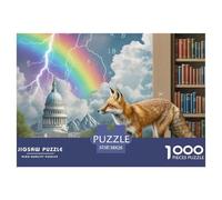 Prophète de la Météo, Le Renard 1000 Pièces Jigsaw Puzzle Fantastique Magique À Partir De 14 Ans Détente Cadeaux Qualité Supérieure Jouets 38x26cm/1000pcs