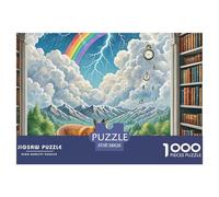 Prophète de la Météo, Le Renard 1000 Pièces Jigsaw Puzzle Fantastique Magique Famille Artistique Cadeaux Défi Jouets 38x26cm/1000pcs