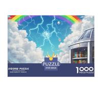 Prophète de la Météo, Le Renard 1000 Pièces Jigsaw Puzzle Fantastique Magique Famille Classiques Jeu Éduchatif Qualité Supérieure Jouets 38x26cm/1000pcs