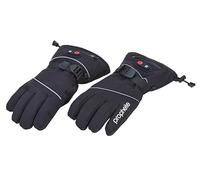 Prophete Gants Chauffants, Taille S/M, Batterie de 2600 mAh, compatibles avec écran Tactile, Noirs, Gants de Cyclisme Chauffants