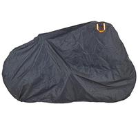 Prophete Garage à vélo, taille : 210 x 100 x 115 mm, polyester 190T, imperméable, noir avec réfléchissant. sangle de transport