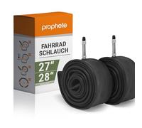 Prophete Lot de 2 Chambres à air - Valve Dunlop - Noir