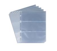 Prophila 50 Pochettes pour 3 Billets chacune (167 x 71 mm)