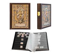 Prophila Album Nostalgique pour timbres, 60 pages, intérieur noir