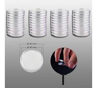 Prophila Collection 40 Capsules pour pièces de Monnaie diamètre intérieur 40 mm