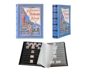 Prophila Collection Album Nostalgique II pour Timbres, 60 Pages, intérieur Noir