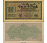 Prophila Collection Allemand Empire Rosenbg: 75d, Filigrane Dornen utilisé (III) 1922 1.000 Mark (Billets pour Les collectionneurs - Pas de Moyen de paiement)