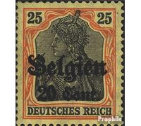 Prophila Collection Allemand. Poste Pays dans Belgique 17Za 2, Plus Loin Distance Entre 20 et Cent (Champ 94) Neuf avec Gomme Originale ** MNH 1916 Allemagne (Timbres pour Les collectionneurs)