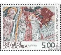Prophila Collection Andorre - française Post 396 (complète.Edition.) Neuf avec Gomme Originale ** MNH 1988 Religieux Art (Timbres pour Les collectionneurs) Christianisme