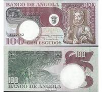 Prophila Collection Angola Pick-no: 106 Neuf 1973 100 Escudos (Billets pour Les collectionneurs - Pas de Moyen de paiement) Plantes/Champignons