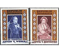 Prophila Collection Autriche 2174-2175 (complète.Edition.) Neuf avec Gomme Originale ** MNH 1995 z - Beethoven, webern (Timbres pour Les collectionneurs) Musique/Danse