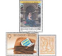 Prophila Collection Belgique 2209,2210,2211 (complète.Edition.) Neuf avec Gomme Originale ** MNH 1985 Festival culturel, Journaliste, Lion (Timbres pour Les collectionneurs)