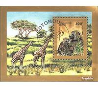 Prophila Collection bénin Bloc 10 (complète.Edition.) Neuf avec Gomme Originale ** MNH 1995 Singe (Timbres pour Les collectionneurs) Autres mammifères (singes/Dinosaures/éléphants...)