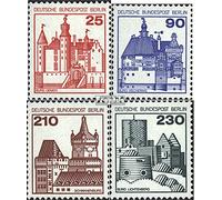 Prophila Collection Berlin (West) 587-590 (complète.édition) Neuf avec Gomme Originale ** MNH 1979 Châteaux et Serrures (Timbres pour Les collectionneurs)