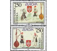 Prophila Collection Bosnie - Serbe republ. 105-106 (complète.Edition.) Neuf avec Gomme Originale ** MNH 1998 National fêtes et Jours fériés (Timbres pour Les collectionneurs)