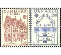 Prophila Collection Danemark 662-663 (complète.Edition.) Neuf avec Gomme Originale ** MNH 1978 Monuments (Timbres pour Les collectionneurs)