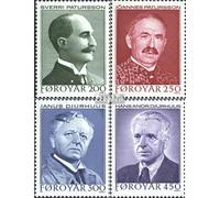 Prophila Collection Danemark - Îles Féroé 99-102 (complète.Edition.) Timbres prémier Jour 1984 Ecrivains (Timbres pour Les collectionneurs)