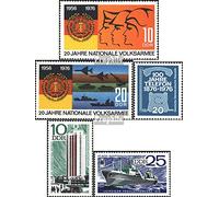 Prophila Collection DDR 2116-2117,2118,2119-2120 (complète.Dépenses) Neuf avec Gomme Originale ** MNH 1976 Timbres spéciaux (Timbres pour Les collectionneurs) Militaire/Chevalier