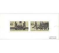 Prophila Collection DDR 2580-2581S Impression Noir (complète.Edition.) Neuf avec Gomme Originale ** MNH 1981 National armée du Peuple (Timbres pour Les collectionneurs) Militaire/Chevalier