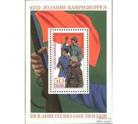 Prophila Collection DDR Bloc 39 (complète.édition) oblitéré 1973 Groupes de Combat (Timbres pour Les collectionneurs) Militaire/Chevalier