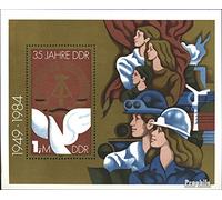 Prophila Collection DDR Bloc 79 (complète.édition) Cachet spécial de prémier Jour oblitéré 1984 35 Années DDR (Timbres pour Les collectionneurs)