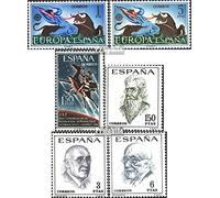Prophila Collection Espagne 1642-1643,1644,1653-1655 (complète.Edition.) Neuf avec Gomme Originale ** MNH 1966 Europe, l'espace, poète (Timbres pour Les collectionneurs)