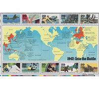 Prophila Collection Etats-Unis Bloc 31 (complète.Edition.) Neuf avec Gomme Originale ** MNH 1992 Histoire de Seconde Guerre Mondiale (Timbres pour Les collectionneurs) Militaire/Chevalier