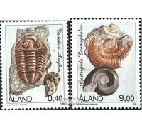 Prophila Collection Finlande - Aland 117-118 (complète.Edition.) Neuf avec Gomme Originale ** MNH 1996 fossiles (Timbres pour Les collectionneurs) Minéraux/Fossiles/Bijoux/Montres
