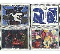Prophila Collection France 1372-1375 (complète.Edition.) Neuf avec Gomme Originale ** MNH 1961 Peintures (Timbres pour Les collectionneurs) Peinture